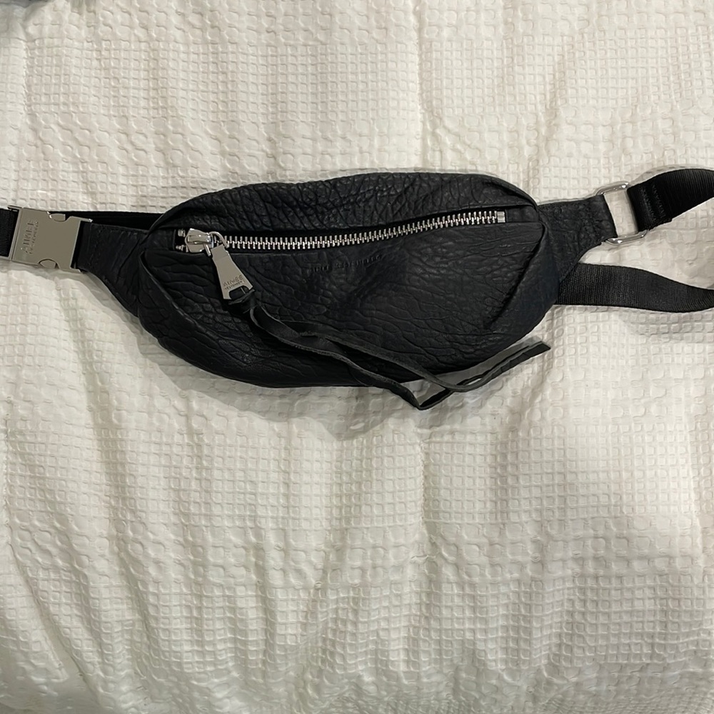 Aimee Kestenberg Black Leather Belt Bag